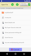 Notes2SD Text Editor (txt) - Your Android Notepad 截圖 4
