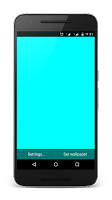 برنامه‌نما Material Color Live Wallpaper عکس از صفحه