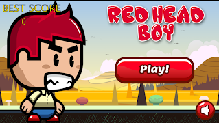 پوستر Red Head Boy