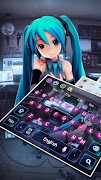 3D Flash Miku keyboard スクリーンショット 1