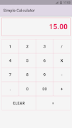 Simple Calculator スクリーンショット 2
