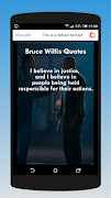 Bruce Willis Quotes تصوير الشاشة 1