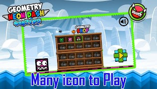 Geometry Neon Run & Dash Subzero اسکرین شاٹ 1