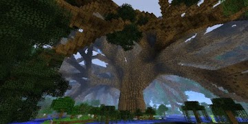 Massive Trees Mod MCPE poster