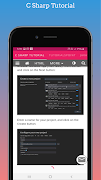 C Sharp Tutorial الملصق