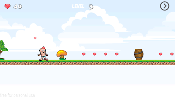 Cute baby Runner imagem de tela 1