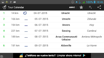 3 Schermata Tour Calendar