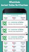 WhatsTools: Tracker Whats Online , Booster, Sender poster