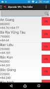 Zipcode VN Screenshot 1