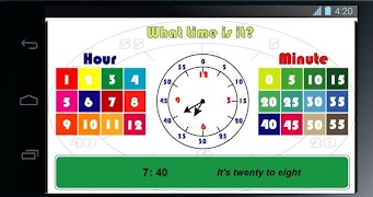 Aprendizaje Reloj captura de pantalla 2