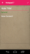 Notepad 7 captura de pantalla 4