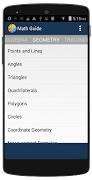 Math Guide captura de pantalla 2
