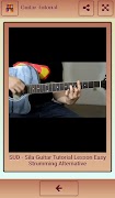 Tutoriel de guitare capture d'écran 3