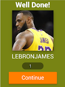 برنامه‌نما Guess the NBA Star - Basketball Quiz عکس از صفحه
