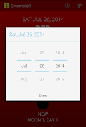 Dreamspell & Lunar Calendar captura de pantalla 1