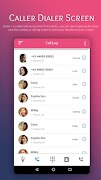 Caller Dialer Screen تصوير الشاشة 4