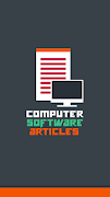 Computer Software Articles Plakat