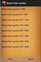 Wayne Dyer: tips and quotes پوسٹر