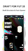 FUT 20 Draft & Pack Simulator Plakat