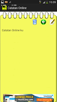 Catatan Online screenshot 1