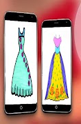 كيفية رسم الفساتين تصوير الشاشة 5
