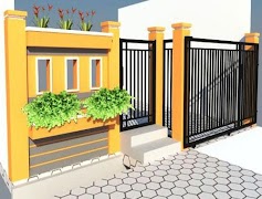 تصميم منزل السور الملصق