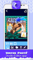 Winter Photo Studio Editor App Ekran Görüntüsü 1
