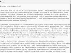 Personal Statement Lite تصوير الشاشة 3