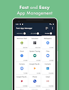 Fast App Manager capture d'écran 3