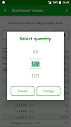 Nutritional Values ภาพหน้าจอ 4