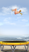 Flip Trampoline Parkour screenshot 1