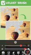 6 Schermata Image Layer, Background Eraser