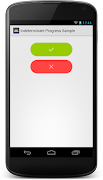 Progress Button Sample syot layar 2