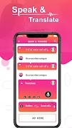 Speak and Translate : Voice Typing with Translator captura de pantalla 3