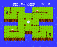 Dig Dug II स्क्रीनशॉट 6