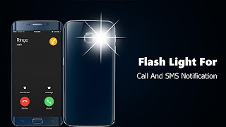 Flashlight Torch: LED Flash on Call & SMS 2019 poster