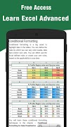 Learn Excel Advanced ảnh chụp màn hình 1