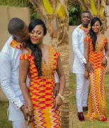 latest kente styles - Ankara fashion style plakat
