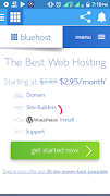 Bluehost Web plakat