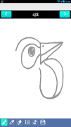 How to draw Birds from Numbers syot layar 3