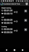 Countdown Interval Timer App Free 截图 3