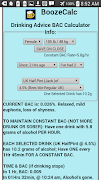 Booze-Calc: Alcohol Drinking Effect,BAC Calculator اسکرین شاٹ 4