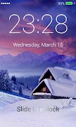 Winter Lock Screen اسکرین شاٹ 4