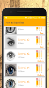 How to Draw Eyes پوسٹر