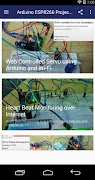 برنامه‌نما Arduino ESP8266 Projects عکس از صفحه