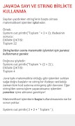 Java Öğren - Temel Java Programlama Hazırlık 截图 1