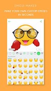 Emoji maker - Funny Texting captura de pantalla 1