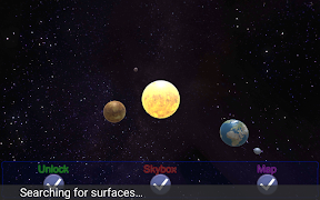 Solar System Augmented for ARCore (Preview) captura de pantalla 4