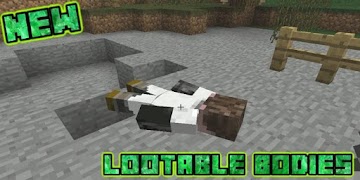 پوستر Lootable Bodies Mod For Minecraft