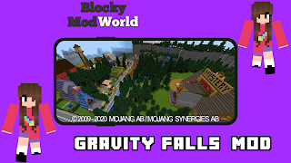 Mod Gravity Falls [For MCPE] Screenshot 1